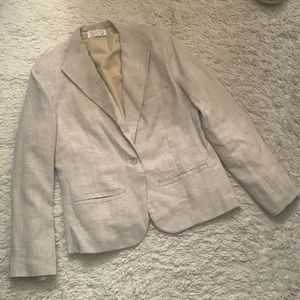 VINTAGE Linen Blazer